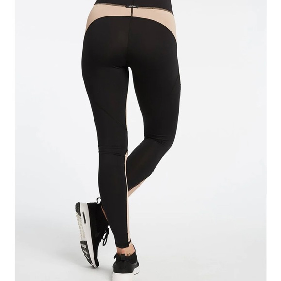 MICHI Axial Nude Pink/Black Leggings Size Small - Picture 8 of 8